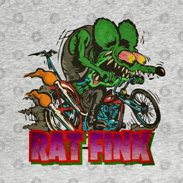 Classic Rat Fink by Badganks